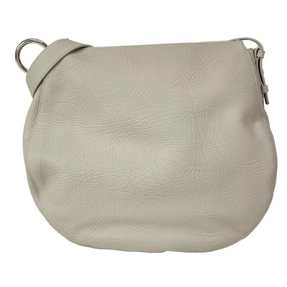 Auth Burberry - Light gray Leather Shoulder Bag - Picture 1 of 16